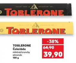 Kaufland TOBLERONE Čokoláda nabídka