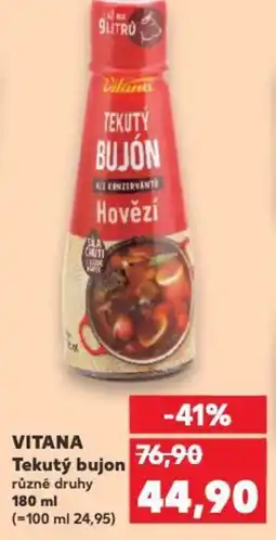 Kaufland VITANA Tekutý bujon nabídka