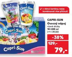 Kaufland CAPRI-SUN Ovocný nápoj nabídka