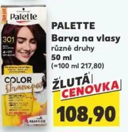 Kaufland PALETTE Barva na vlasy nabídka