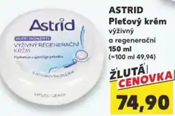 Kaufland ASTRID Pleťový krém nabídka