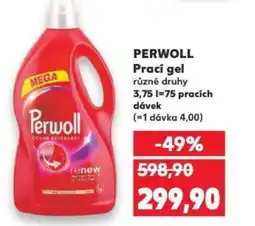 Kaufland PERWOLL Prací gel nabídka