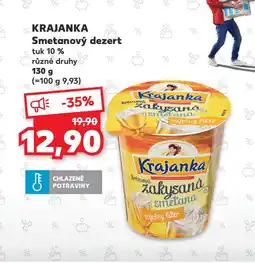 Kaufland KRAJANKA Smetanový dezert nabídka