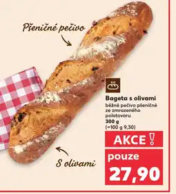 Kaufland Bageta s olivami nabídka