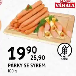 Terno PÁRKY SE SÝREM nabídka