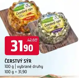 Terno ČERSTVÝ SÝR nabídka