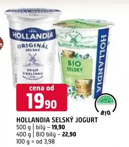 Terno HOLLANDIA SELSKÝ JOGURT nabídka