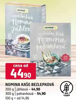 Terno NOMINA KAŠE BEZLEPKOVÁ nabídka