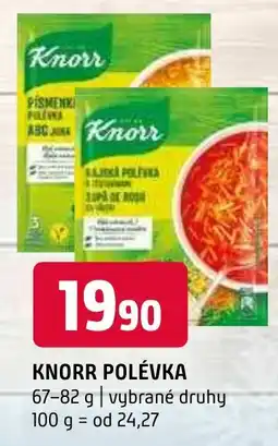 Terno KNORR POLÉVKA nabídka