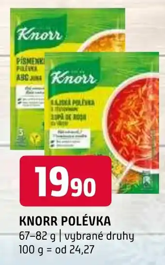 Terno KNORR POLÉVKA nabídka