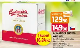 Terno BUDWEISER BUDVAR ORIGINAL nabídka