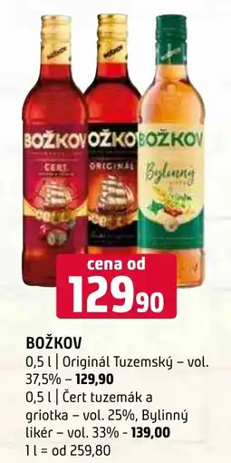 Terno BOŽKOV nabídka