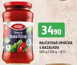 RAJČATOVÁ OMÁČKA S BAZALKOU