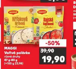 Kaufland Maggi vařivá polévka nabídka