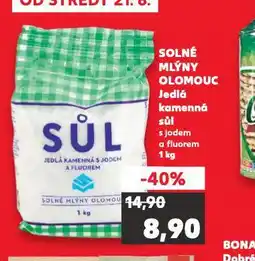 Kaufland Jedlá kamenná sůl nabídka