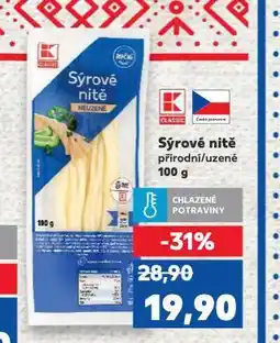 Kaufland Sýrové nitě nabídka