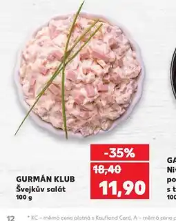 Kaufland Švejkův salát nabídka