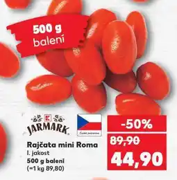 Kaufland Rajčata mini roma nabídka