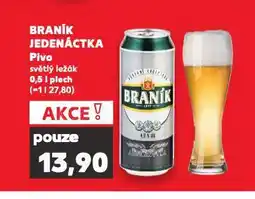 Kaufland Pivo braník 11 nabídka