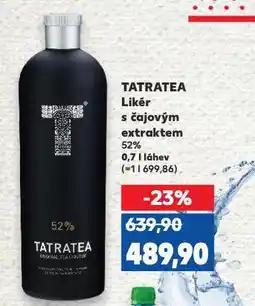 Tatratea likér s čajovým extraktem