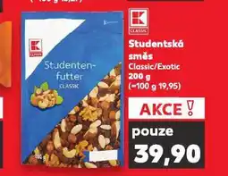 Kaufland Studentská směs nabídka