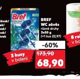 Kaufland Bref wc závěs nabídka