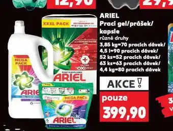 Kaufland Ariel prací prostředek nabídka