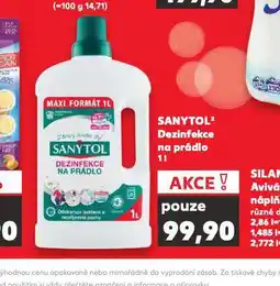 Kaufland Sanytol dezinfekce na prádlo nabídka