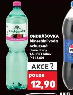 Kaufland Ondrášovka ochucená nabídka