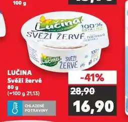 Kaufland Lučina svěží žervé nabídka