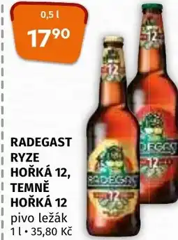 Terno RADEGAST RYZE HOŘKÁ 12, TEMNĚ HOŘKÁ 12 0.5L nabídka
