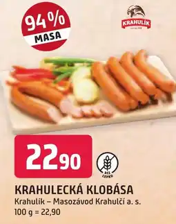 Trefa KRAHULECKÁ KLOBÁSA nabídka