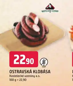 Trefa OSTRAVSKÁ KLOBÁSA nabídka