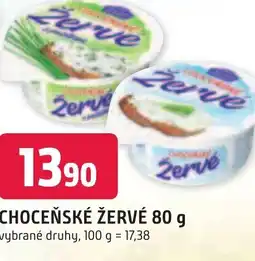 Trefa CHOCEŇSKÉ ŽERVÉ 80 g nabídka