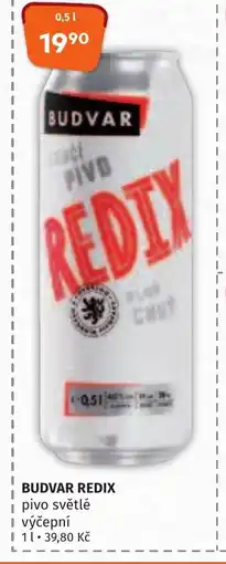 Trefa BUDVAR REDIX nabídka