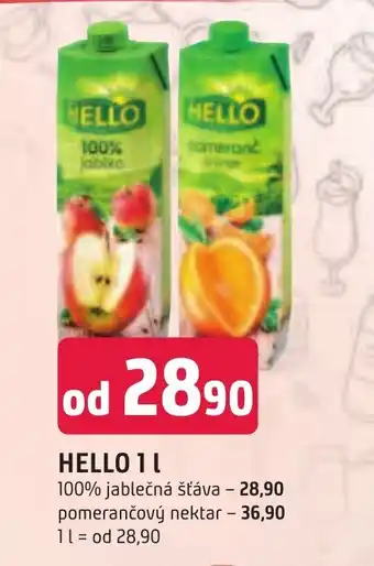 Trefa HELLO 1 L nabídka