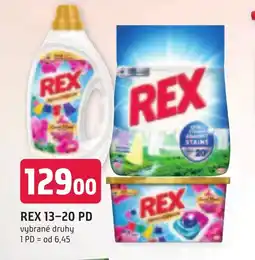 Trefa REX 13-20 PD nabídka