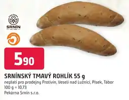Trefa SRNÍNSKÝ TMAVÝ ROHLÍK 55 g nabídka