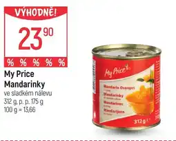 Globus My Price Mandarinky nabídka