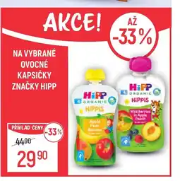 Globus NA VYBRANÉ OVOCNÉ KAPSIČKY ZNAČKY HIPP nabídka