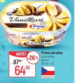 Globus Prima zmrzlina nabídka