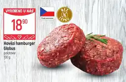 Globus Hovězí hamburger Globus nabídka
