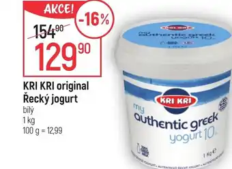 Globus KRI KRI original Řecký jogurt nabídka