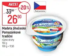 Globus Madeta Jihočeské Pomazánkové tradiční nabídka