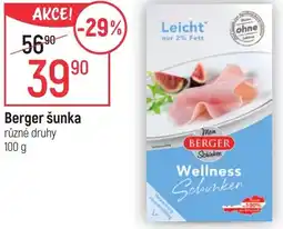 Globus Berger šunka nabídka