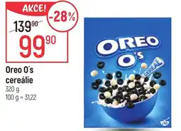 Globus Oreo O's cereálie nabídka