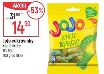 Globus JoJo cukrovinky nabídka
