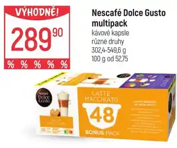 Globus Nescafé Dolce Gusto multipack nabídka
