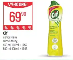 Globus Cif čisticí krém nabídka