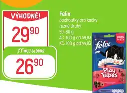 Globus Felix pochoutky pro kočky nabídka